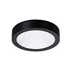 Eglo 207611a Argyle 1-Light Black LED Flush Mount
