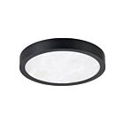 Eglo 207612a Argyle 1-Light Black LED Flush Mount