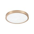 Eglo 207616a Argyle 1-Light Champagne LED Flush Mount