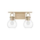Eglo 207639a Mansfield Champagne Bathroom Vanity Light