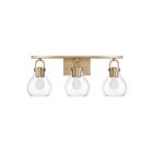 Eglo 207641a Mansfield Champagne Bathroom Vanity Light
