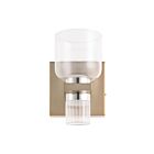 Eglo 207674a Amelia 2-Lights Champagne LED Bathroom Vanity Light