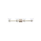 Eglo 207686a Blake 8-Lights Champagne LED Bathroom Vanity Light
