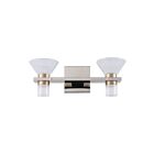 Eglo 207688a Blake 4-Lights Nickel LED Bathroom Vanity Light