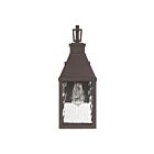 Eglo 207762a Glencrest Dark Bronze Outdoor Wall Light