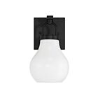 Eglo 207849a Mansfield Matt Black Bathroom Vanity Light