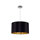 Eglo Maserlo 31599A 1-Light 60 Watt Satin Nickel Pendant