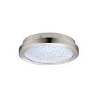 Eglo Arezzo 32046A 1-Light Satin Nickel Ceiling Light