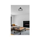 Eglo Staverton 32469A 1-Light Black Ceiling Light