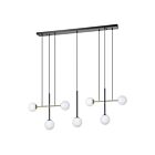 Eglo 390178A 40W Black And Brushed Brass Pendant