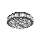 Eglo 390248A 23W Black Flush Mount