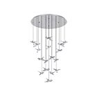 Eglo 390402A 17-Lights 51W Chrome Pendant