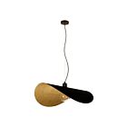Eglo 390429A 60W Black And Gold Pendant