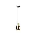 Eglo 390463a Fruitera 1-Light 5.5W White and Gold LED Pendant