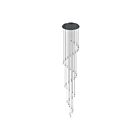 Eglo 390492a Comareira 40-Lights 84W White and Gold LED Pendant