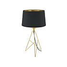 Eglo Camporale 39179A Brass 1-Light 12W Table Lamp