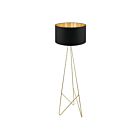 Eglo 39231A Camporale 1-Light 12W Brass Floor Lamp