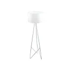 Eglo 39232A Camporale 1-Light 12W Chrome Floor Lamp
