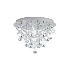 Eglo Pianopoli 39245A 1-Light Chrome Ceiling Light