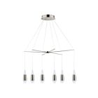 Eglo Santiga 39326A 44.5 Watt Satin Nickel Pendant