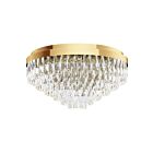 Eglo 39458A 40W Gold Semi Flush Mount