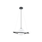 Eglo Salvezinas 39591A 1-Light 60 Watt Black Pendant