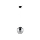 Eglo Priorat 39656A 1-Light 40 Watt Black Pendant