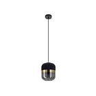 Eglo Sinsiga 39918A 1-Light 40 Watt Black Pendant