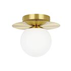 Eglo Arenales 39951A 1-Light Brushed Brass Ceiling Light