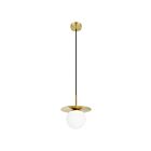Eglo Arenales 39952A 1-Light 60 Watt Brushed Brass Pendant