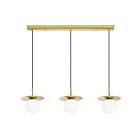 Eglo Arenales 39953A 3-Lights 180 Watt Brushed Brass Pendant