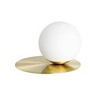 Eglo Arenales 39954A Brushed Brass 1-Light 60W Table Lamp