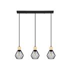 Eglo 43378A 60W Black And Brown Pendant