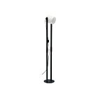 Eglo 43429A Burbank 1-Light 15W Black Floor Lamp