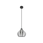 Eglo Tamallat 43576A 1-Light 60 Watt Black Pendant