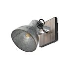 Eglo Barnstaple 49648A Brown Patina and Black 40W Track Light