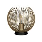 Eglo 900168A 60W Black And Gold LED Table Lamp