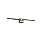 Eglo 900929A 14W Black And Brushed Brass LED Vanity Light