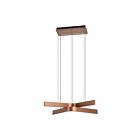Eglo 901864a Folcino 2-Lights 36W Bronze LED Pendant