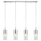 Eglo 95743A Diamond 4-Lights 240W Cord Pendant