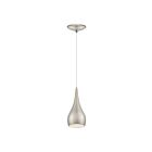 Eglo Reale 92076A 1-Light 75 Watt Satin Nickel Pendant