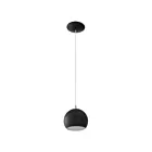 Eglo Petto 92358A 1-Light 35 Watt Black Pendant