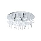 Eglo Ocondo 93053A 5-Lights Chrome Ceiling Light