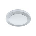 Eglo Led 93288A 1-Light White and Brushed Aluminium Ceiling Light