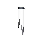 Eglo Raparo 93926A 5-Lights 21 Watt Nickel-Nero Pendant