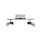 Eglo Bernedo 95436A Chrome and Black 8.8W LED Track Light
