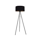 Eglo 95541A Fondachelli 1-Light 60W Black Floor Lamp