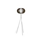 Eglo 95596A Stellato 1-Light 60W Satin Nickel Floor Lamp