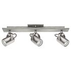 Eglo 95743A 15W Grey and Satin Nickel LED Adjustable Track Light