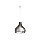 Eglo Tindori 96218A 1-Light 60 Watt Satin Nickel Pendant